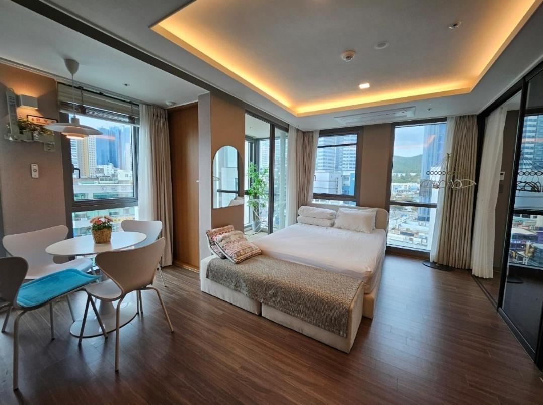 Apartament Haeundae Ocean Family Pusan Zewnętrze zdjęcie